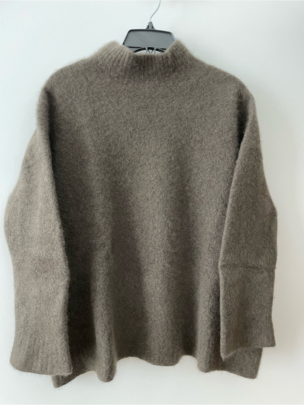 Eileen Fisher Cozy Mock-Neck Women’s Sweater in color Branch. Size XL.